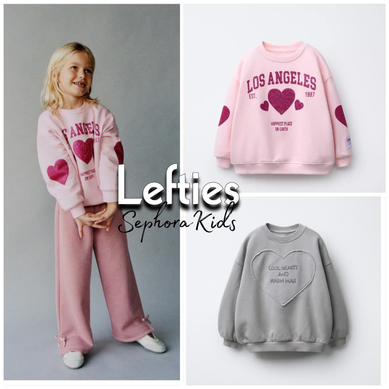 Lefties sweat shirt 2 sets pack