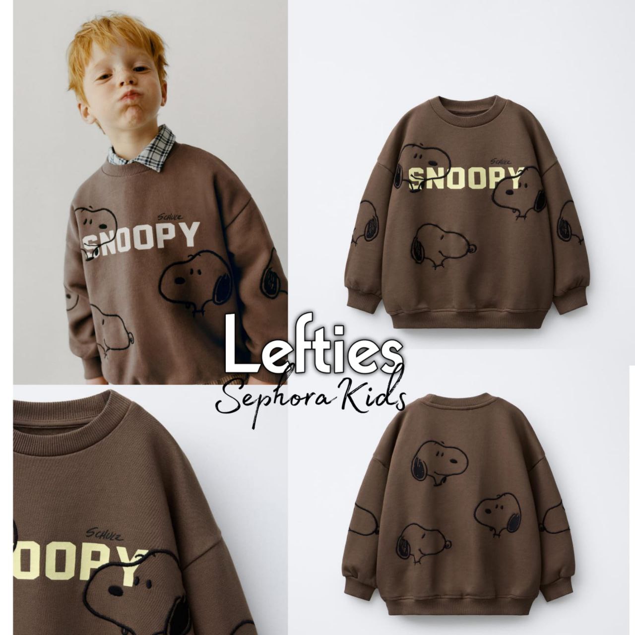 Lefties SNOOPY sweatshirt