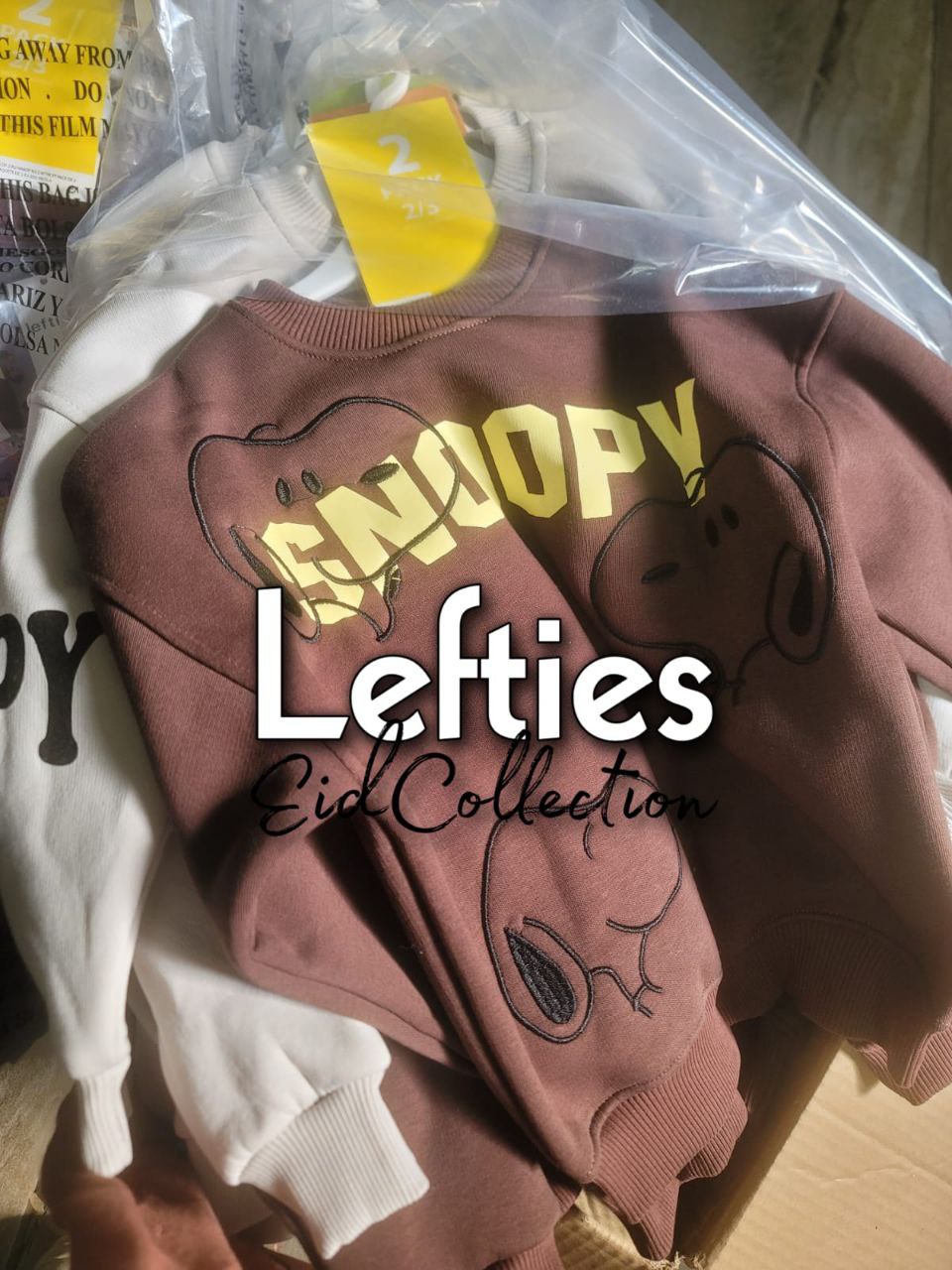 Lefties sweat shirt 2 sets pack