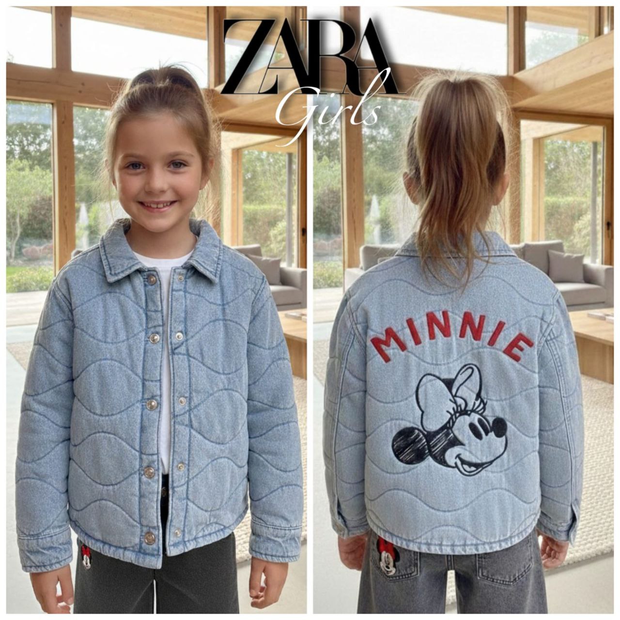 ZARA Jeans jacket and pants