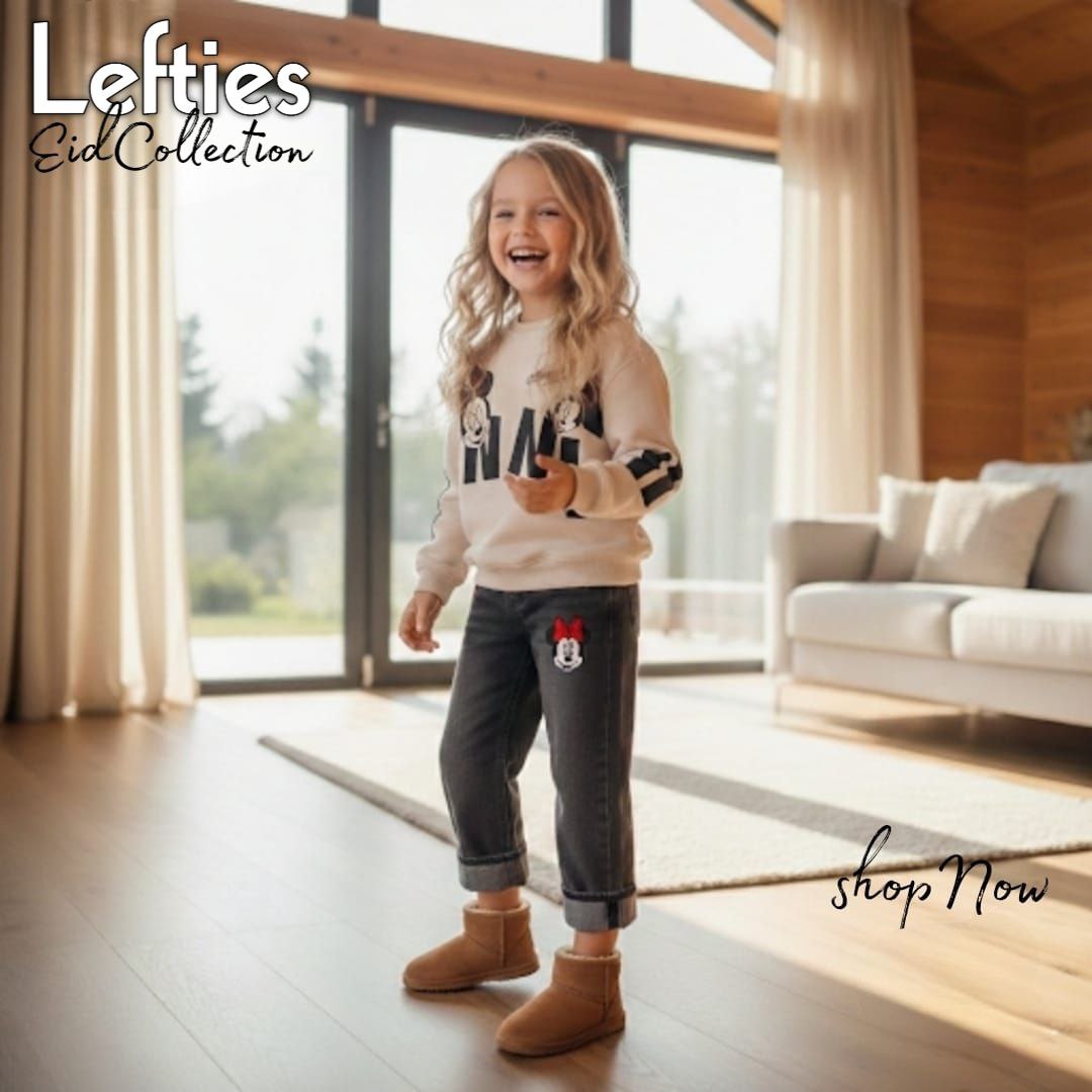 Sweatshirt-shirt and jeans set
