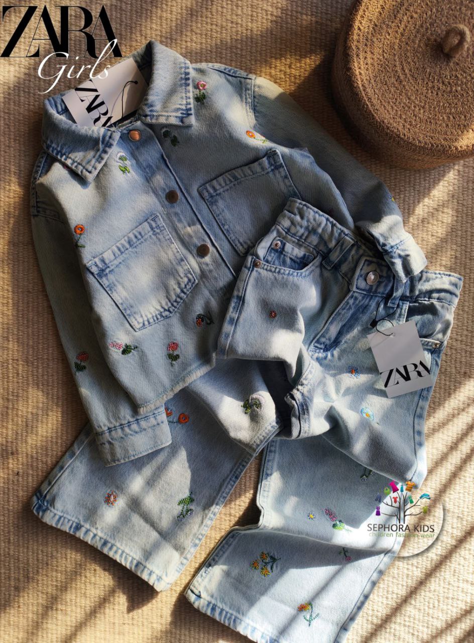 ZARA Jeans Suit