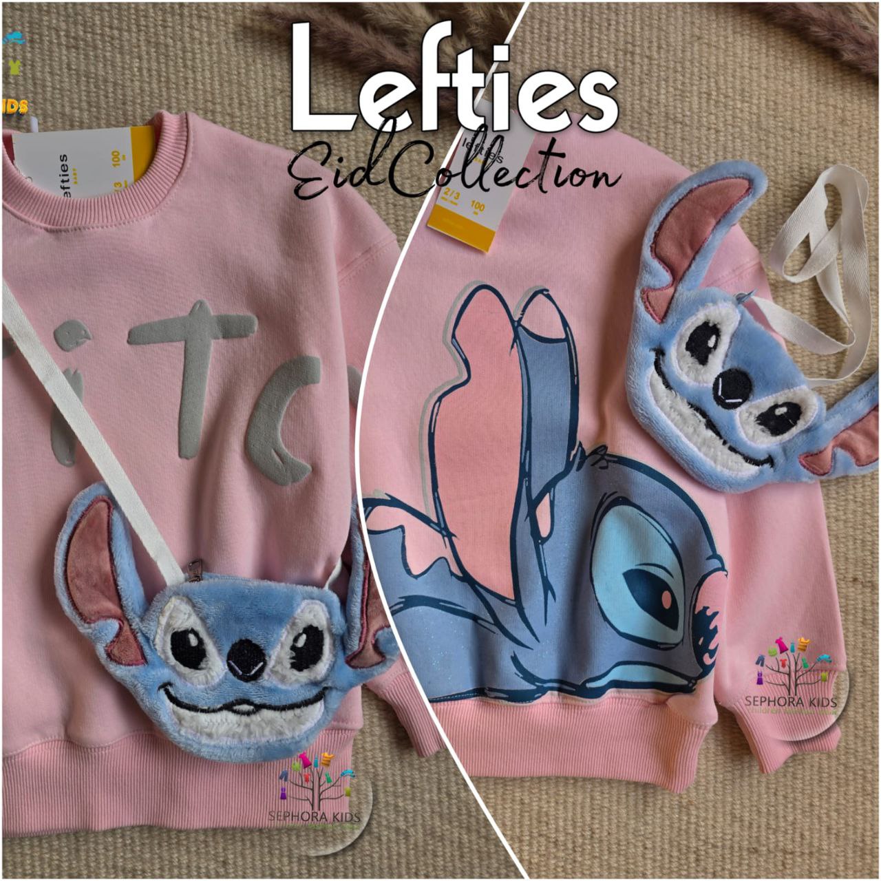 Lefties rose stitch T shirt