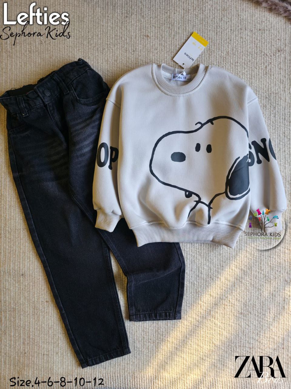 Lefties sweatshirt Snoopy and pants