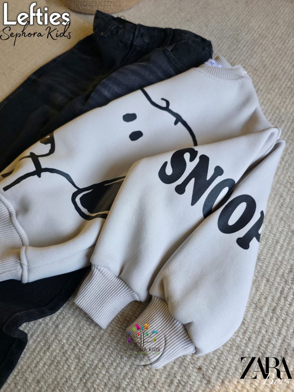 Lefties sweatshirt Snoopy and pants