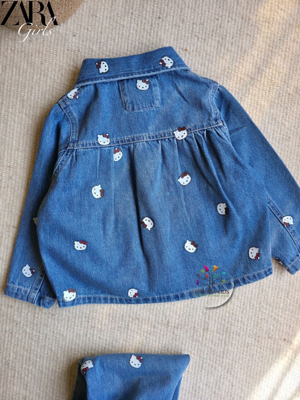 ZARA Jeans suit Hello Kitty