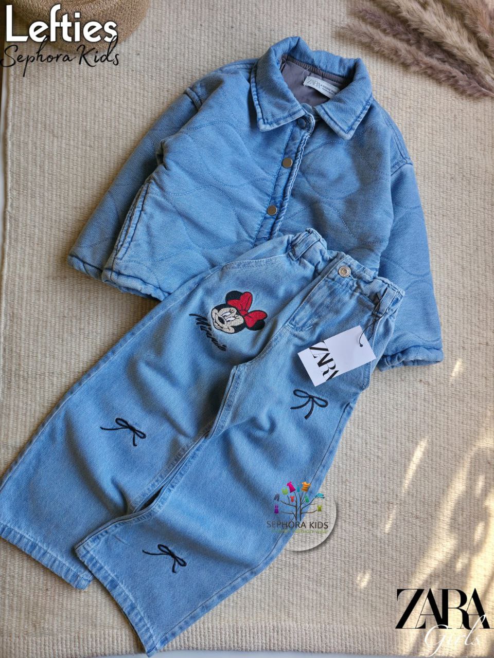 ZARA Jeans jacket and pants