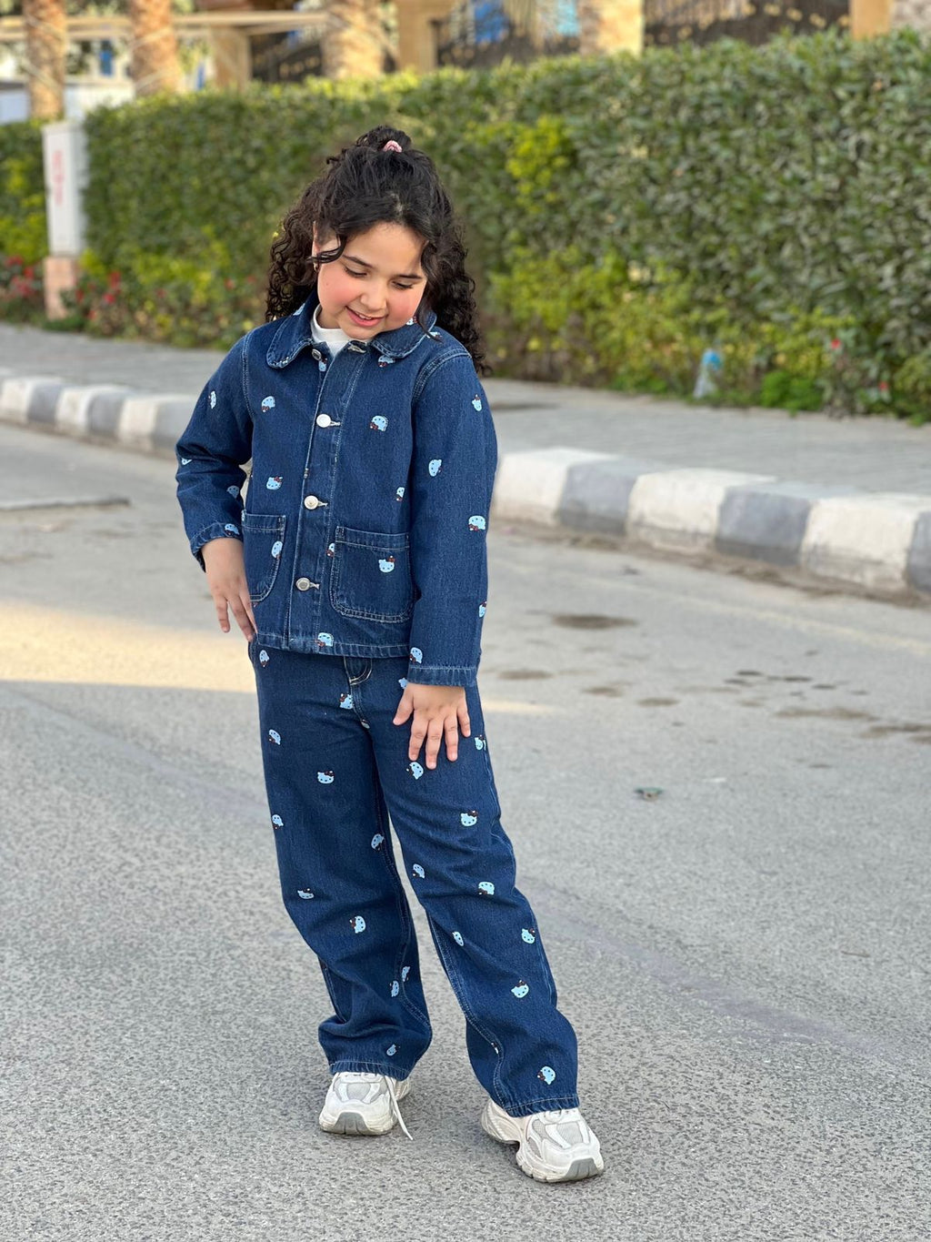 ZARA Jeans suit Hello Kitty